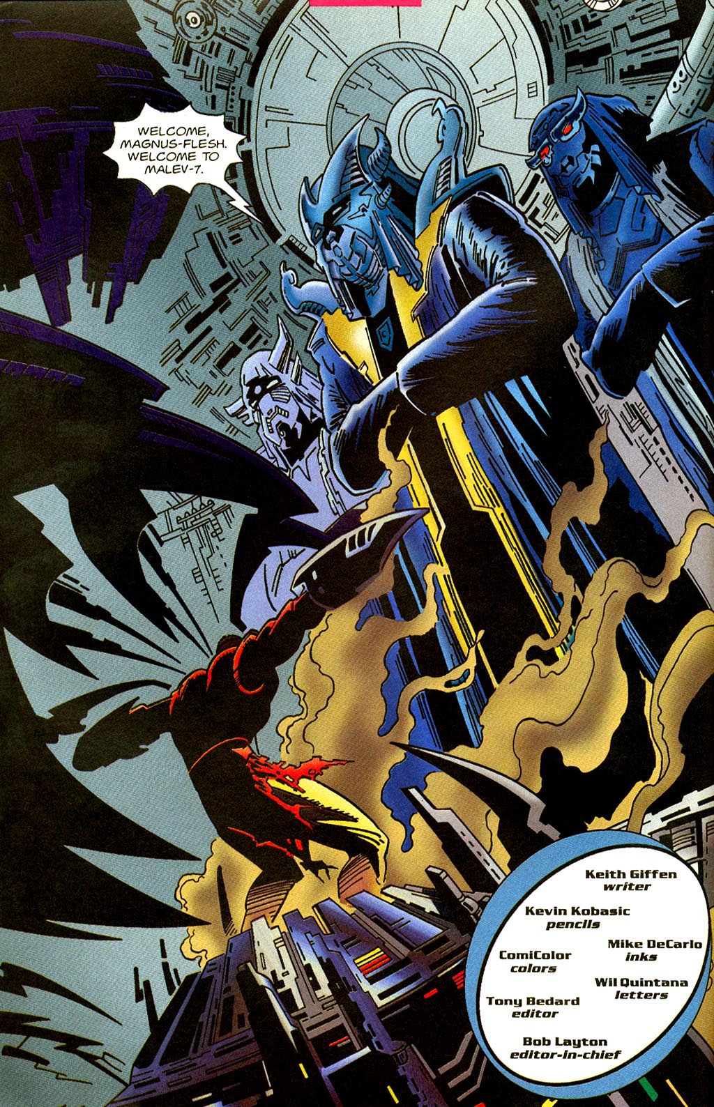 Read online Magnus Robot Fighter (1991) comic -  Issue #61 - 3