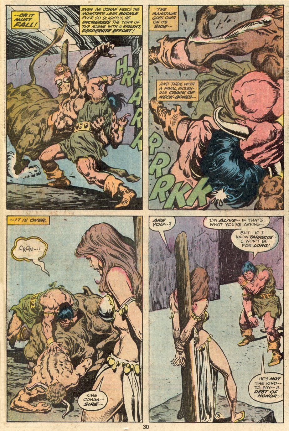 Read online Conan the Barbarian (1970) comic -  Issue # Annual 4 - 24