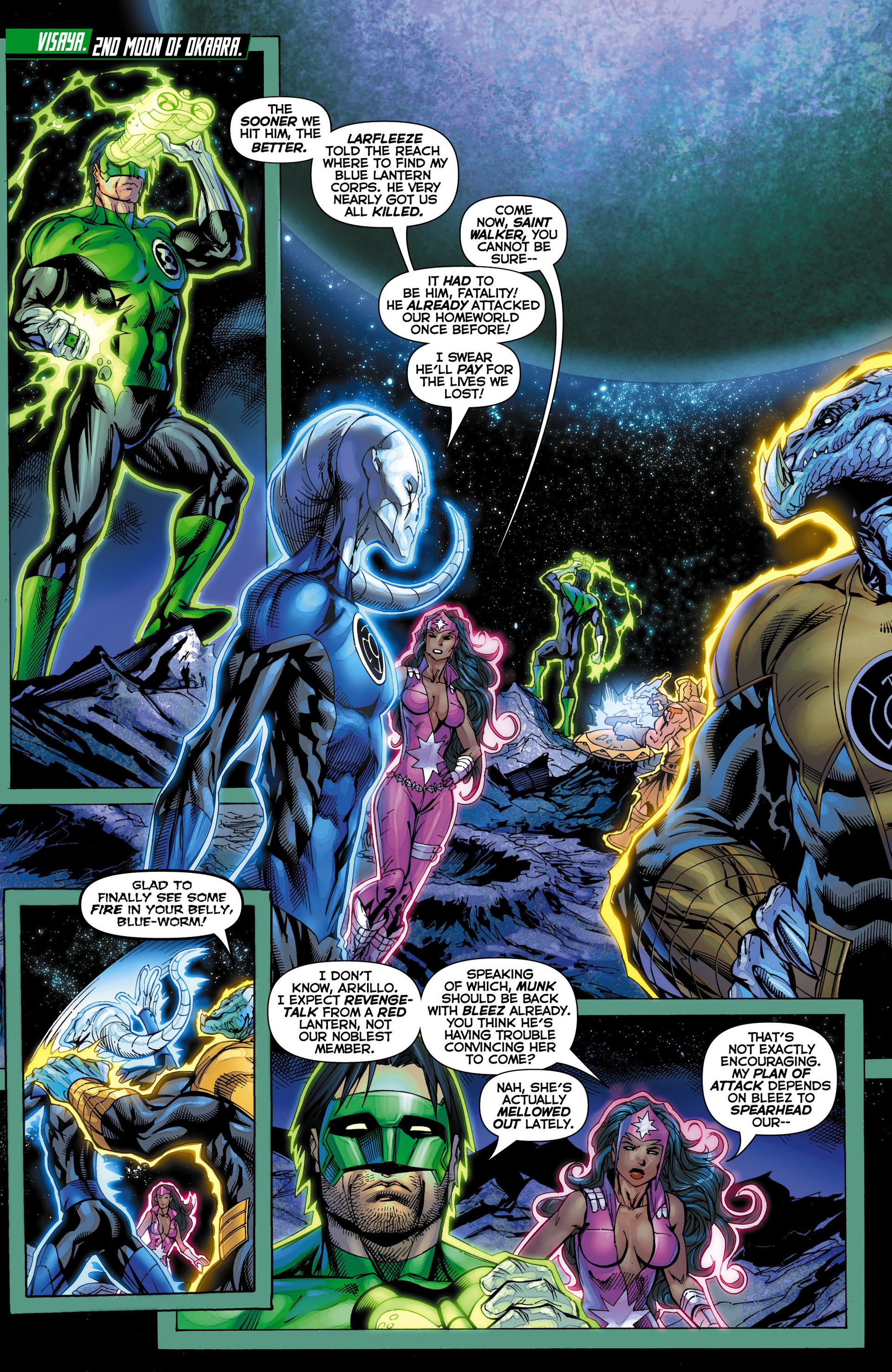 Read online Green Lantern: New Guardians comic -  Issue #11 - 2