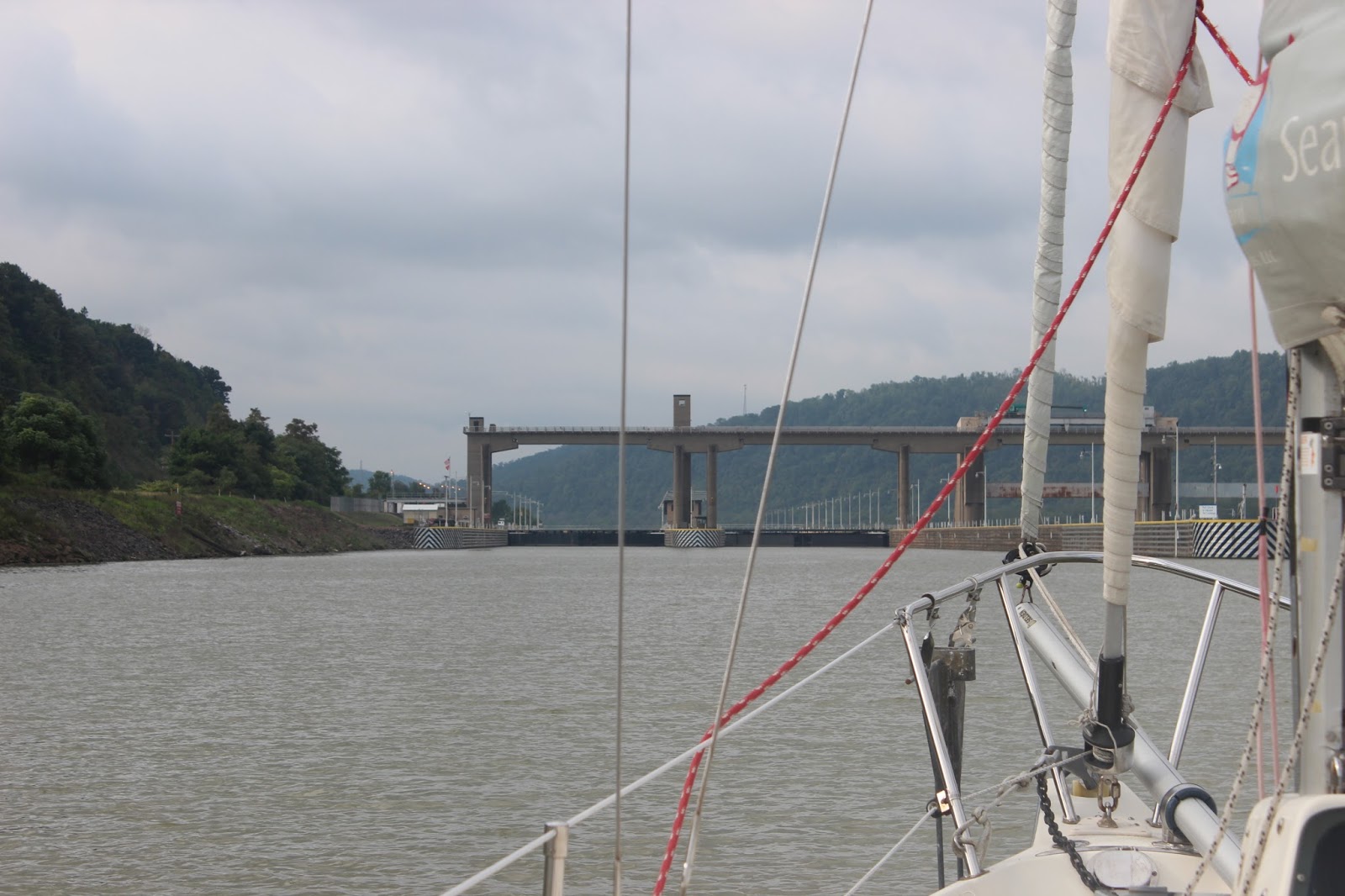 Sailing Adventures of "Second Wind" Rayland Marina to Moundaville WV