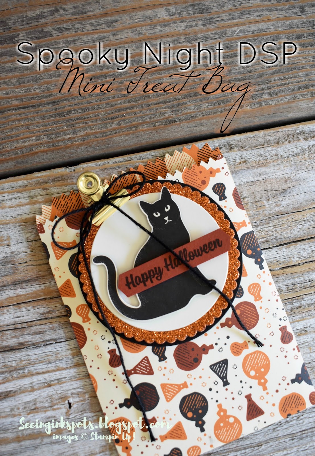 Seeing Ink Spots Halloween Treats