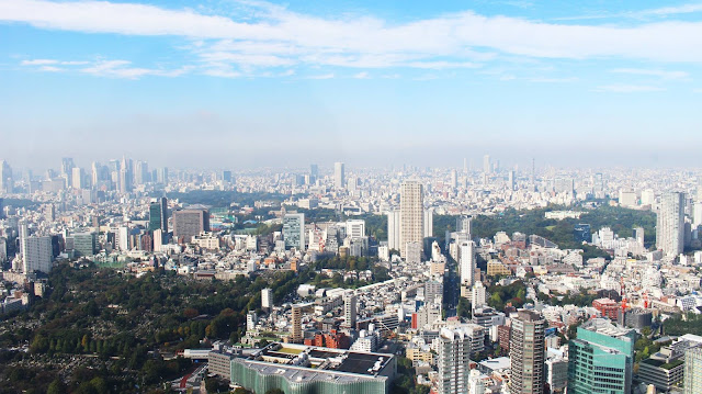 View from Mori Tower