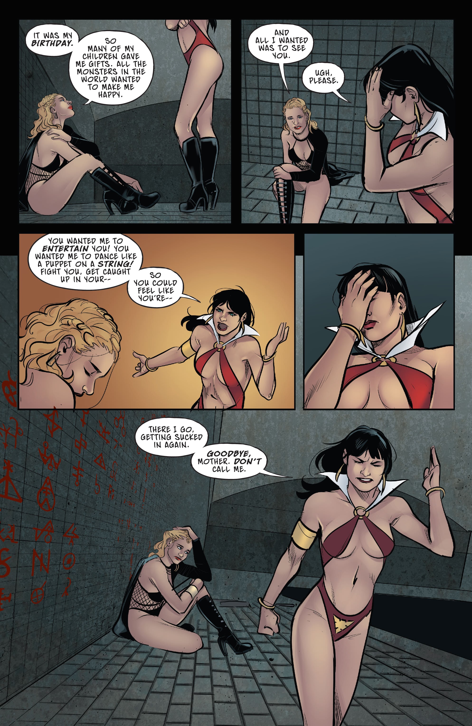 Read online Vampirella VS. Purgatori comic -  Issue #5 - 21