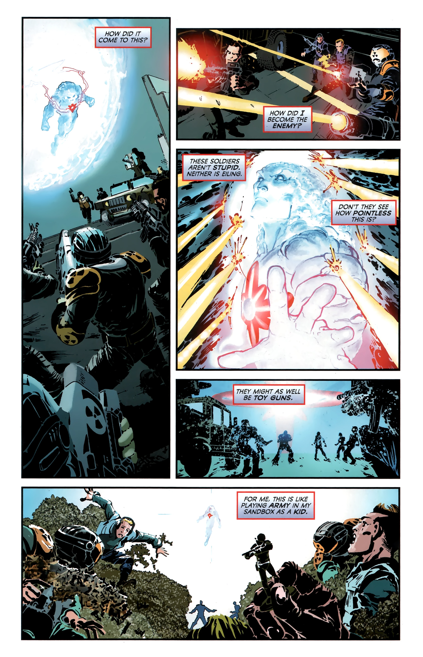 Read online Captain Atom comic -  Issue #4 - 11