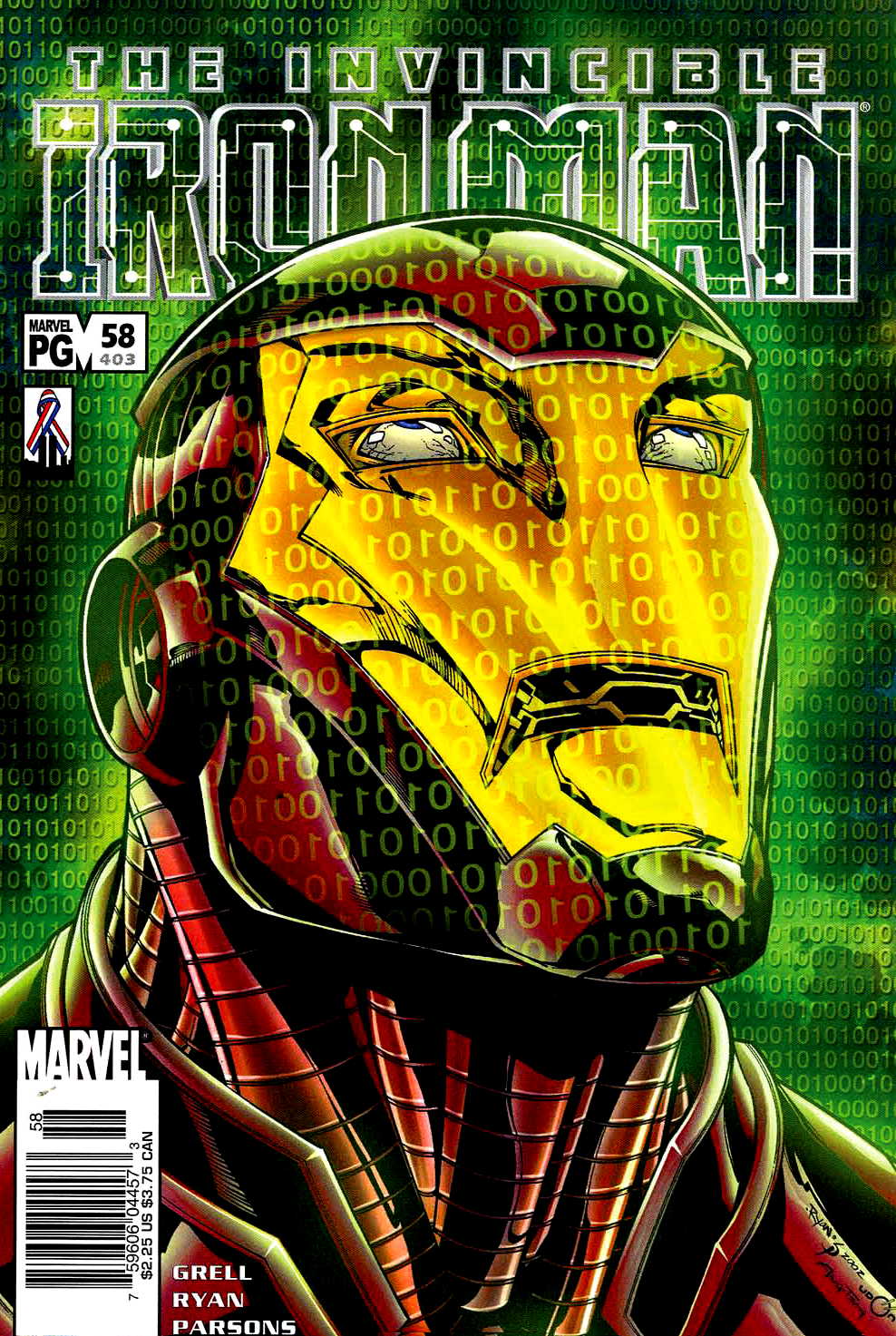 Read online Iron Man (1998) comic -  Issue #58 - 1