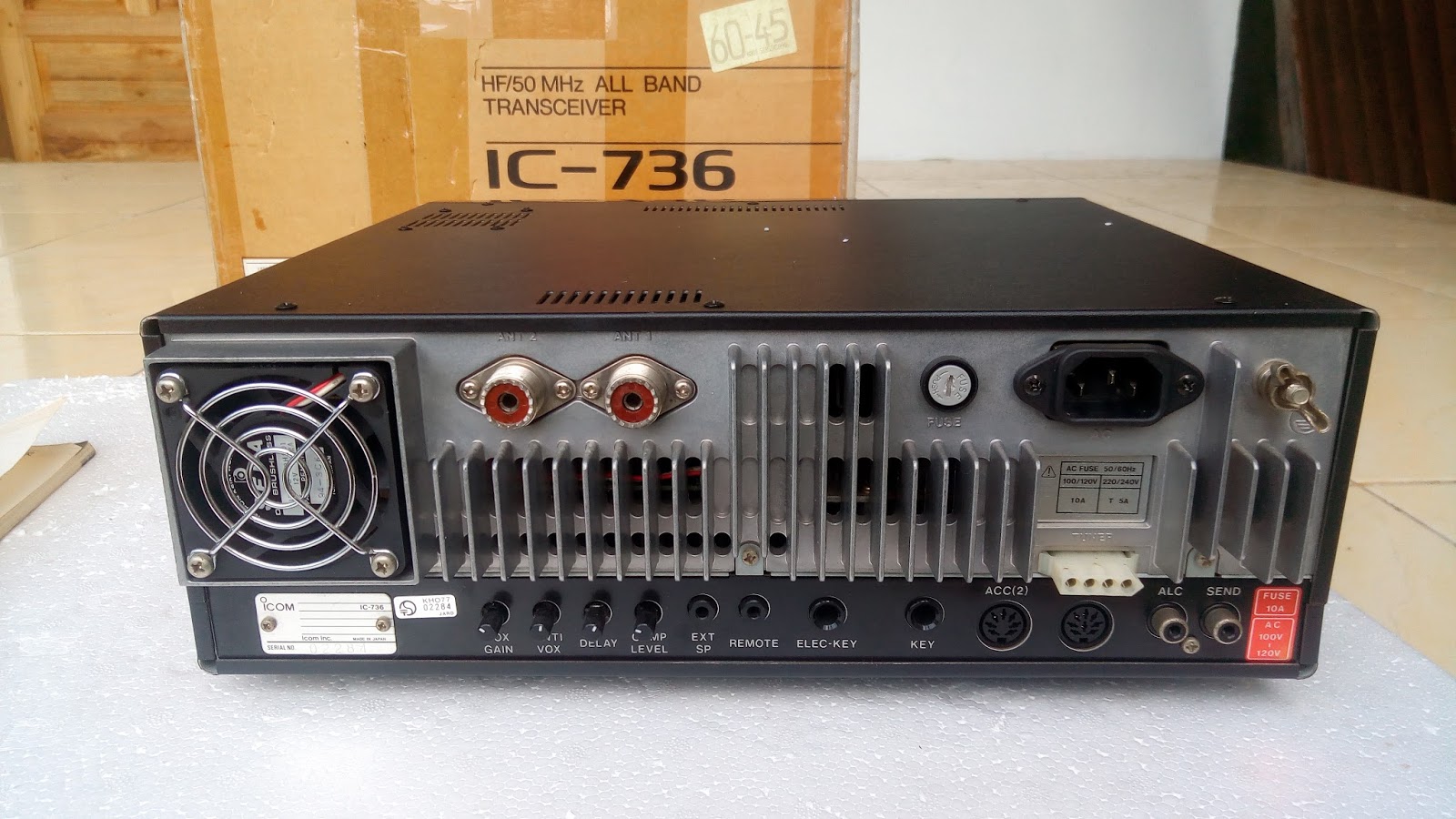 OBIN RADIO IC 736 sold out