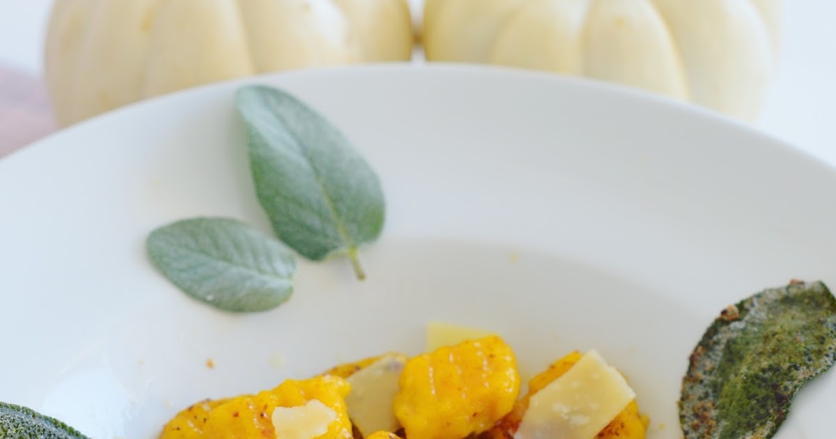 Kürbis Gnocchi mit Salbeibutter – vegetarisch | Kessy Bona