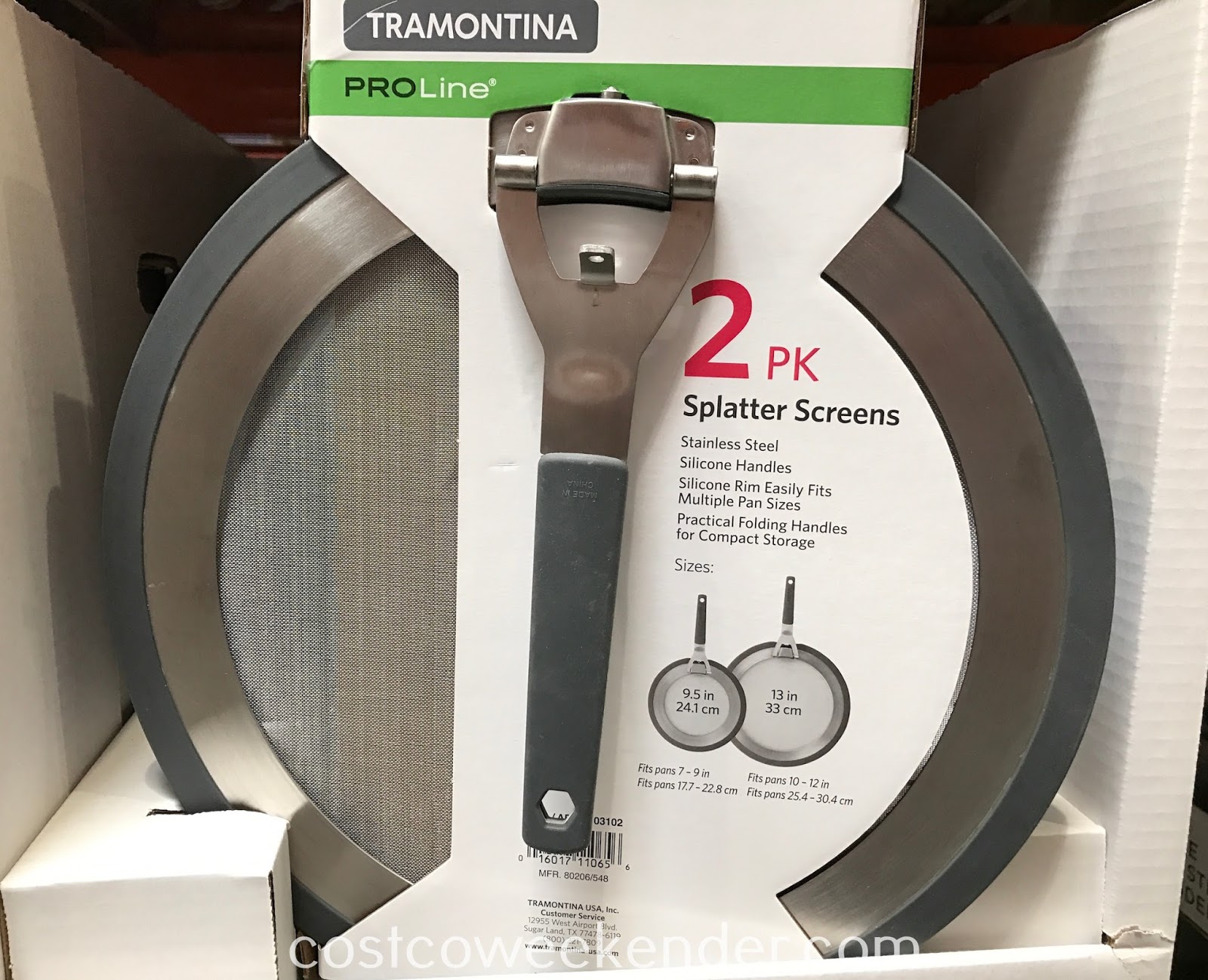 Tramontina ProLine Splatter Screens (2 pack) Costco Weekender