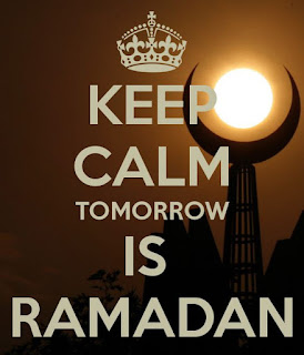 Keep Calm and Tomorrow is Ramadan 2016 Poster