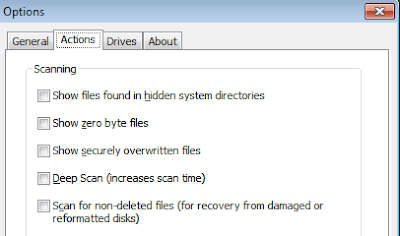 Windows: Recuperar archivos borrados