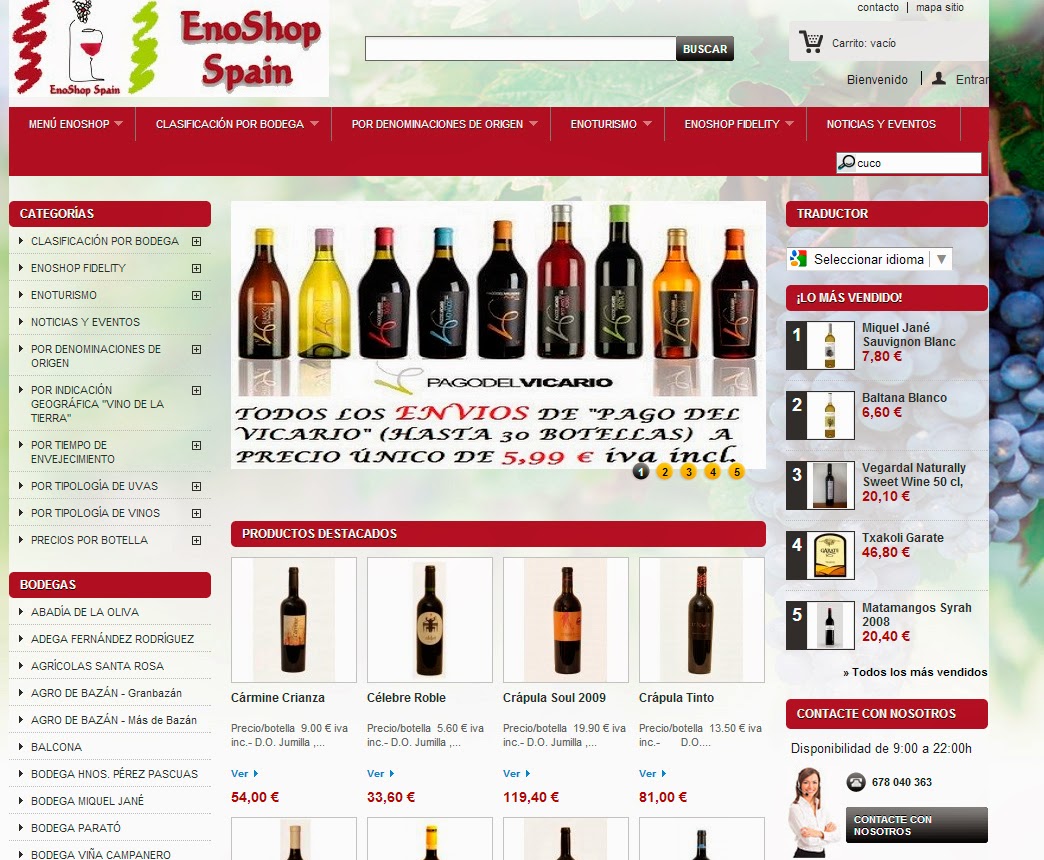 tienda online de vinos Comprar Vino