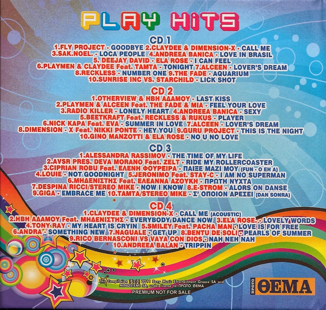 CD COVERS DIGITAL COVERS PLAY HITS 2011