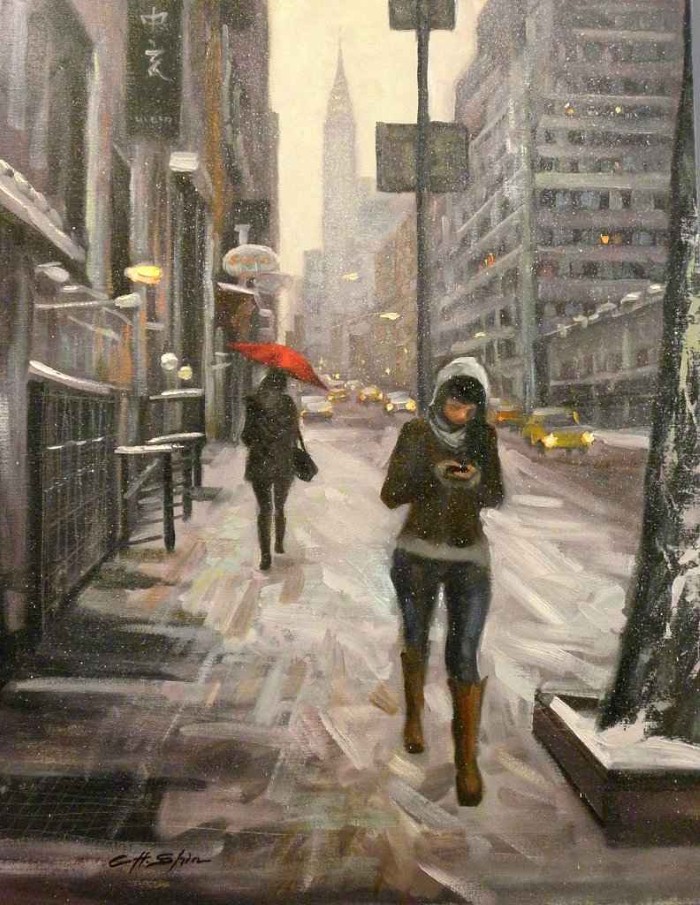Городские пейзажи. Chin H Shin Городские пейзажи. Chin H Shin