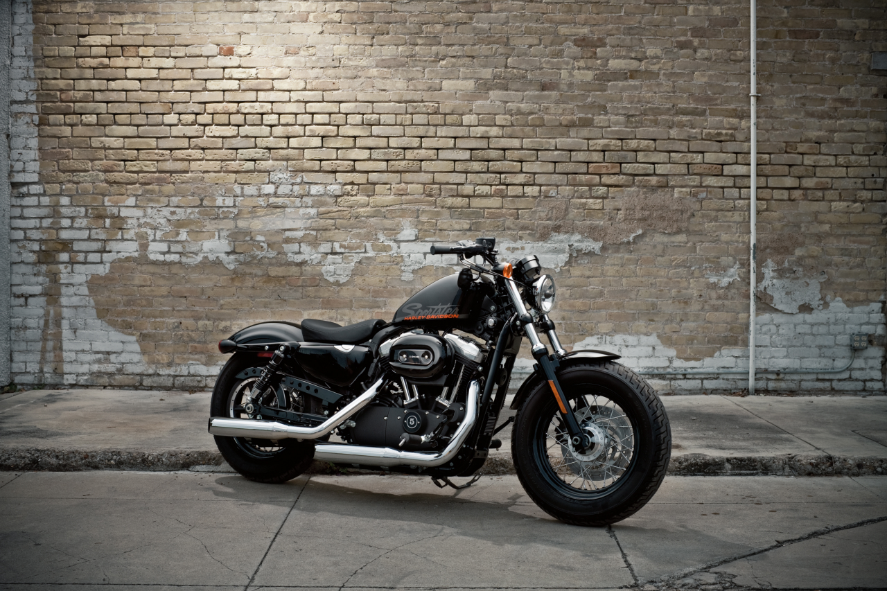 2013 Harley Sportster Custom Free HD Wallpaper 