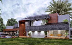 farm contemporary 3d front