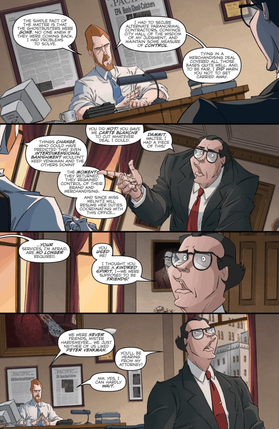 Read online Ghostbusters (2013) comic -  Issue #5 - 16