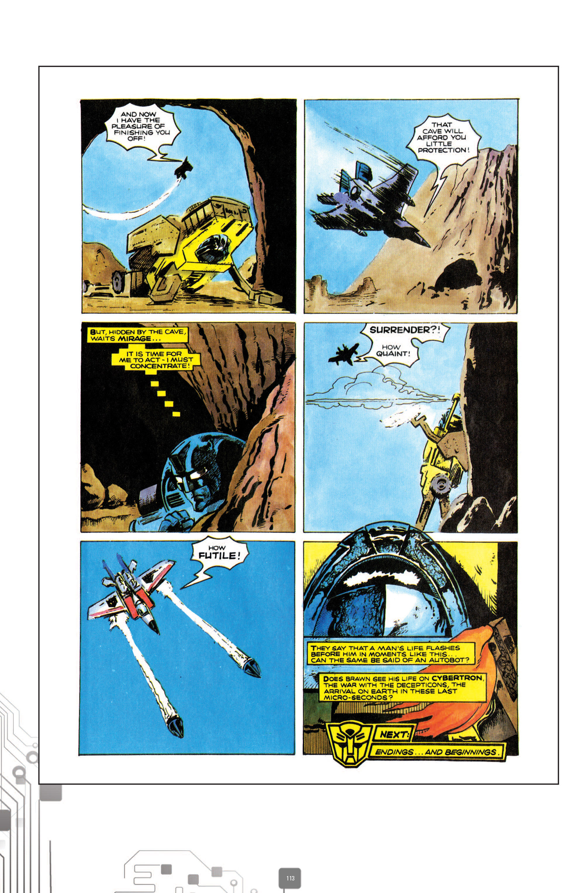 Read online The Transformers Classics UK comic -  Issue # TPB 1 - 114