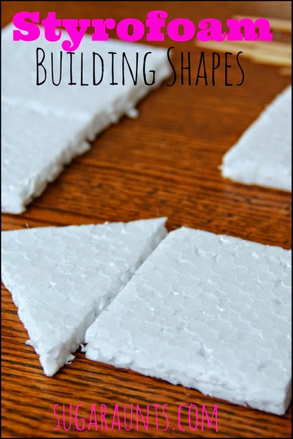 Styrofoam Building Shapes - The OT Toolbox