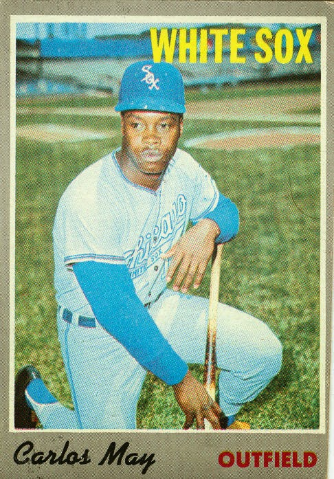 1970 Topps Baseball: Carlos May (#18)