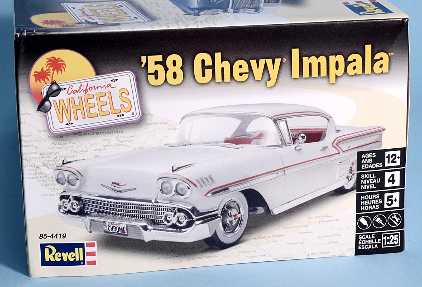 revell american graffiti diecast cars