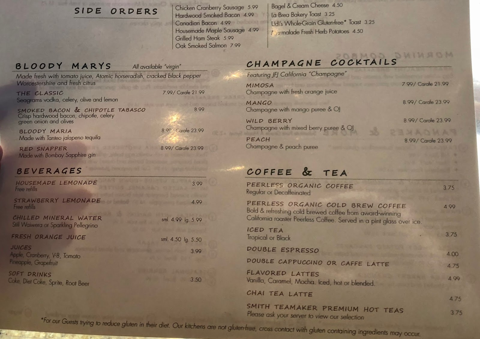 GREAT EATS HAWAII MARMALADE CAFE EL SEGUNDO, CA