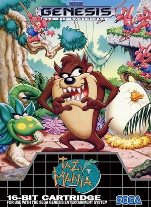 Sega's Taz Mania Cover by Greg Martin