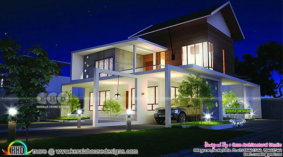 Fusion type stunning modern home