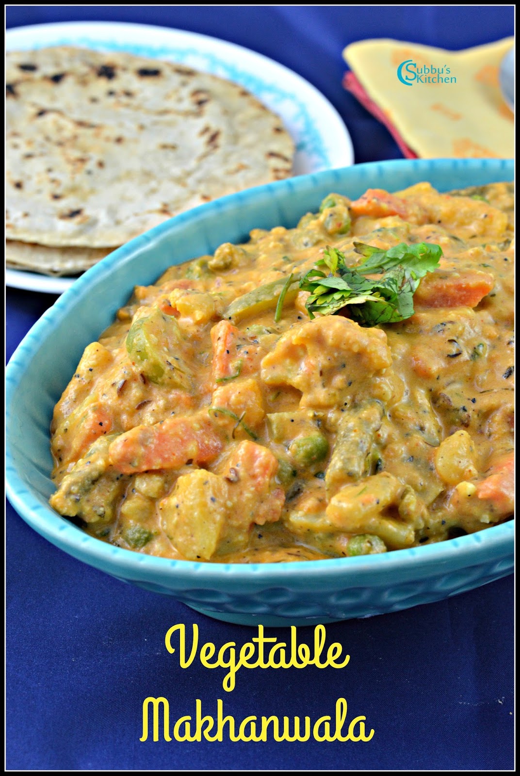 Vegetable Makhanwala Recipe Subbus Kitchen