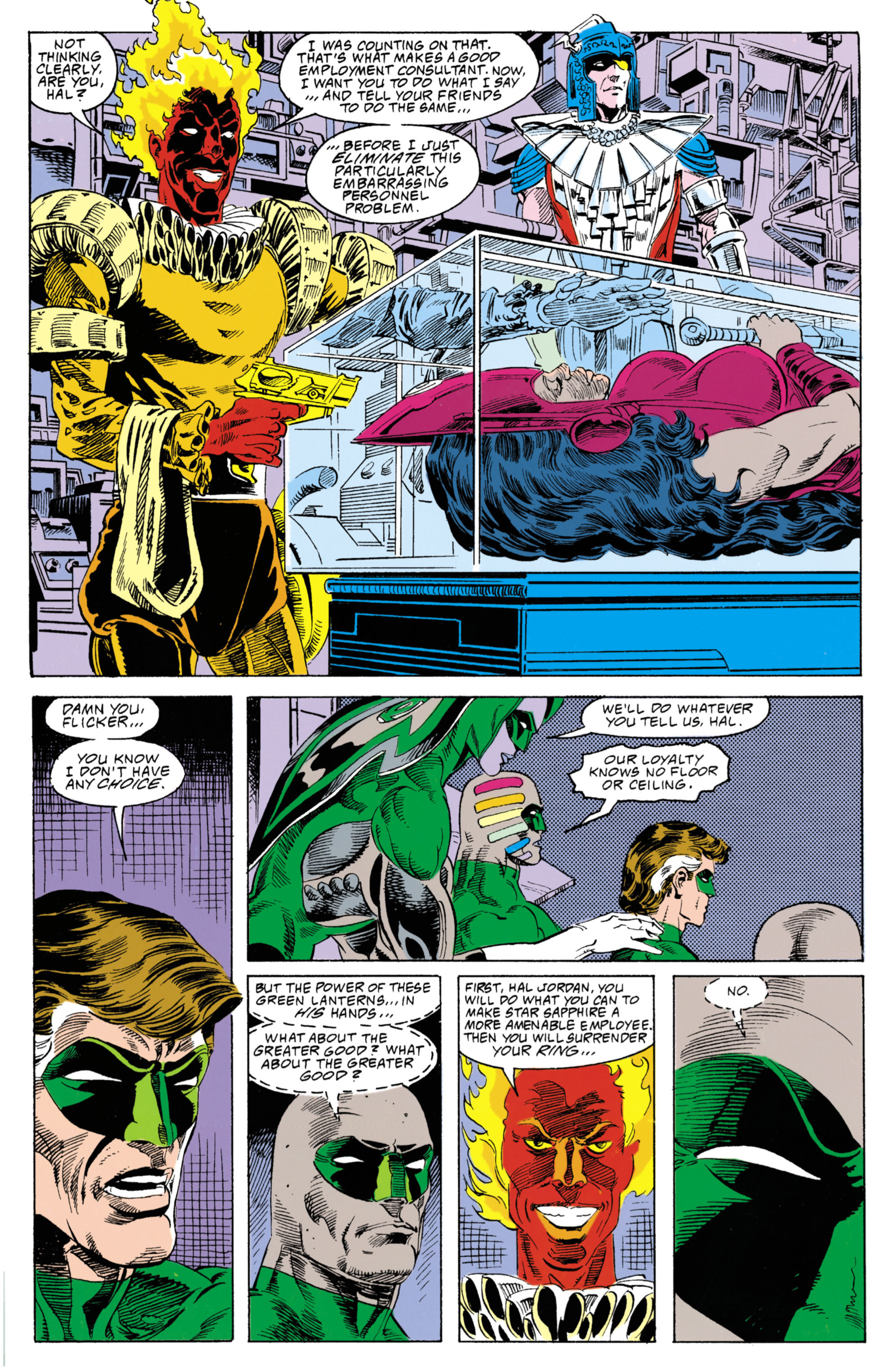 Read online Green Lantern (1990) comic -  Issue #22 - 18