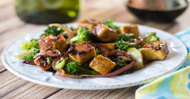 Sweet Chili Tofu Salad Recipe Sweet Chili Tofu Salad Recipe