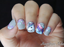 letter a nail design 7