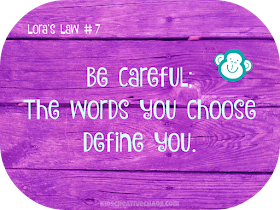 Quote: The Words You Choose, Define You Facebook