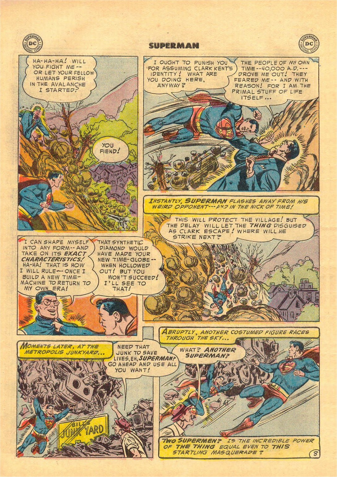 Read online Superman (1939) comic -  Issue #87 - 10