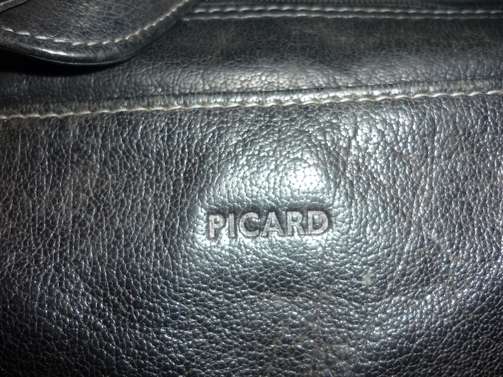 YUS BRANDED BAG authentic picard germany leather handbag