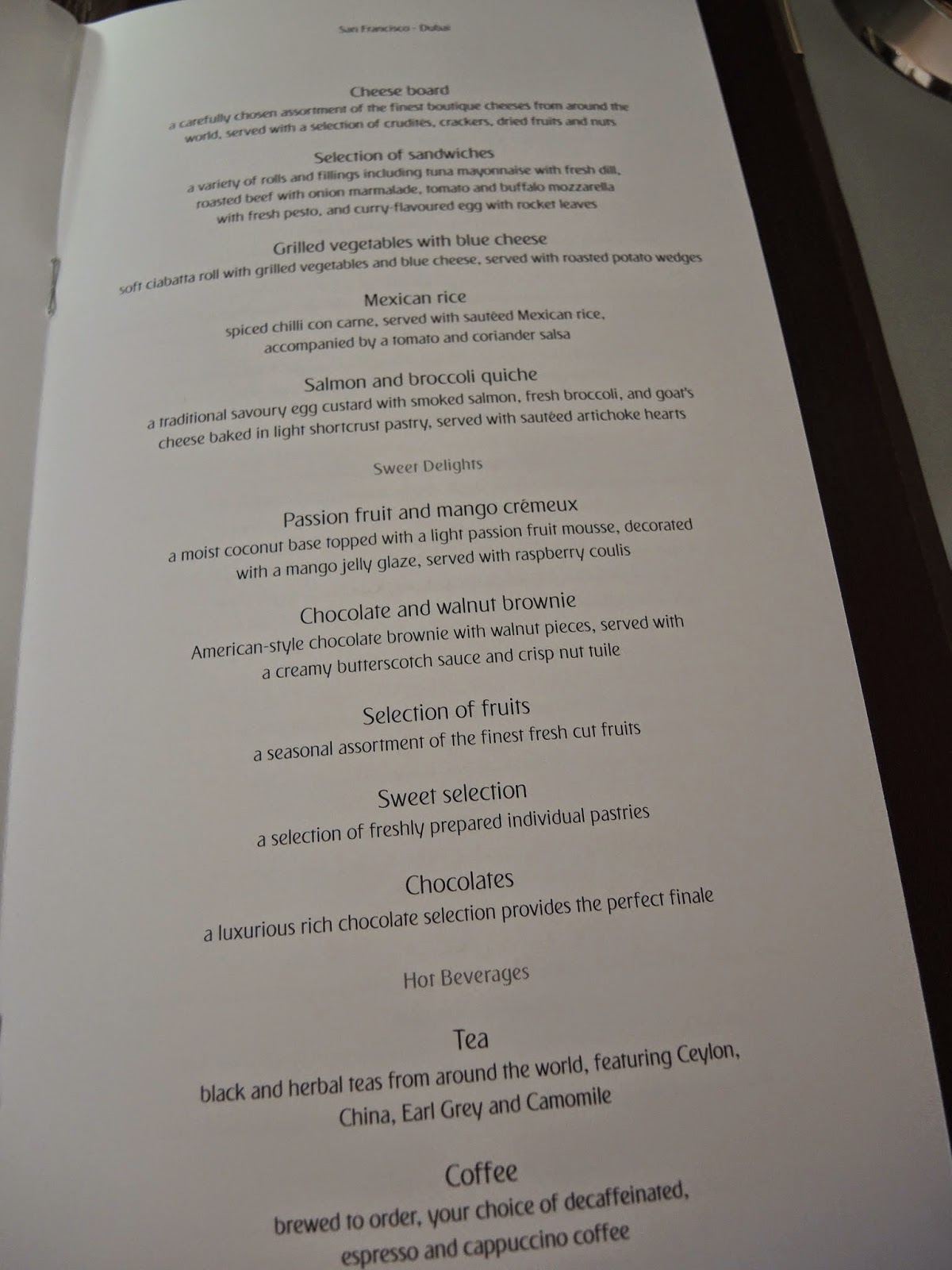 Hungry for Points: Trip Report: Emirates First Class San Francisco to Dubai