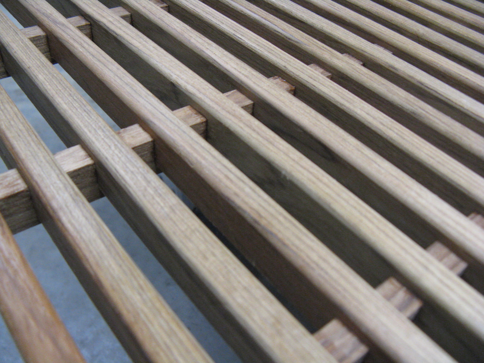 Chris Craft Cutlass 26 Started on the teak slat floors