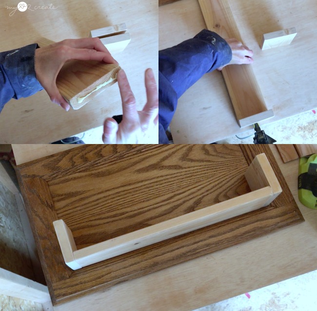 How to turn a Door into a Shelf My Love 2 Create