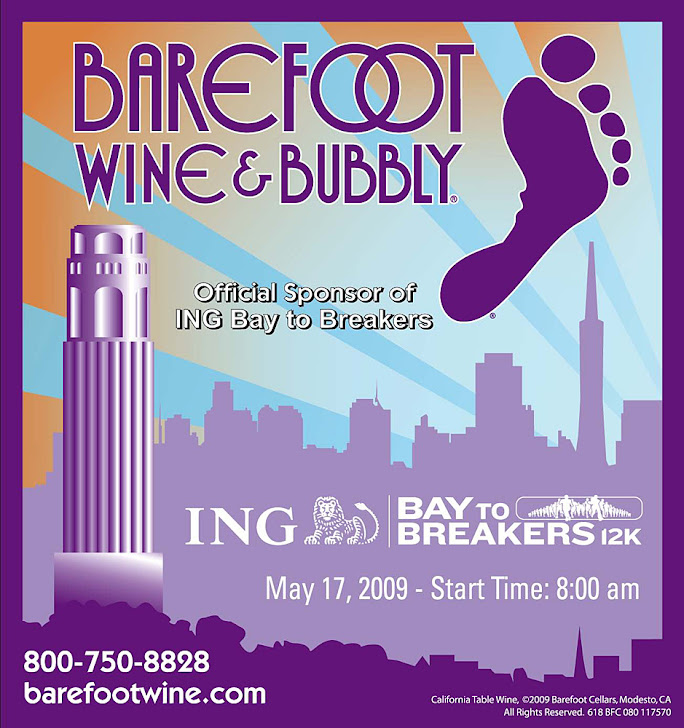 Barefoot Cellars Bay To Breakers Ad
