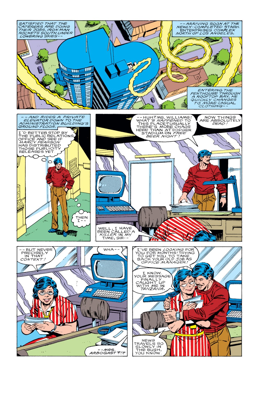 Read online Iron Man (1968) comic -  Issue #222 - 6