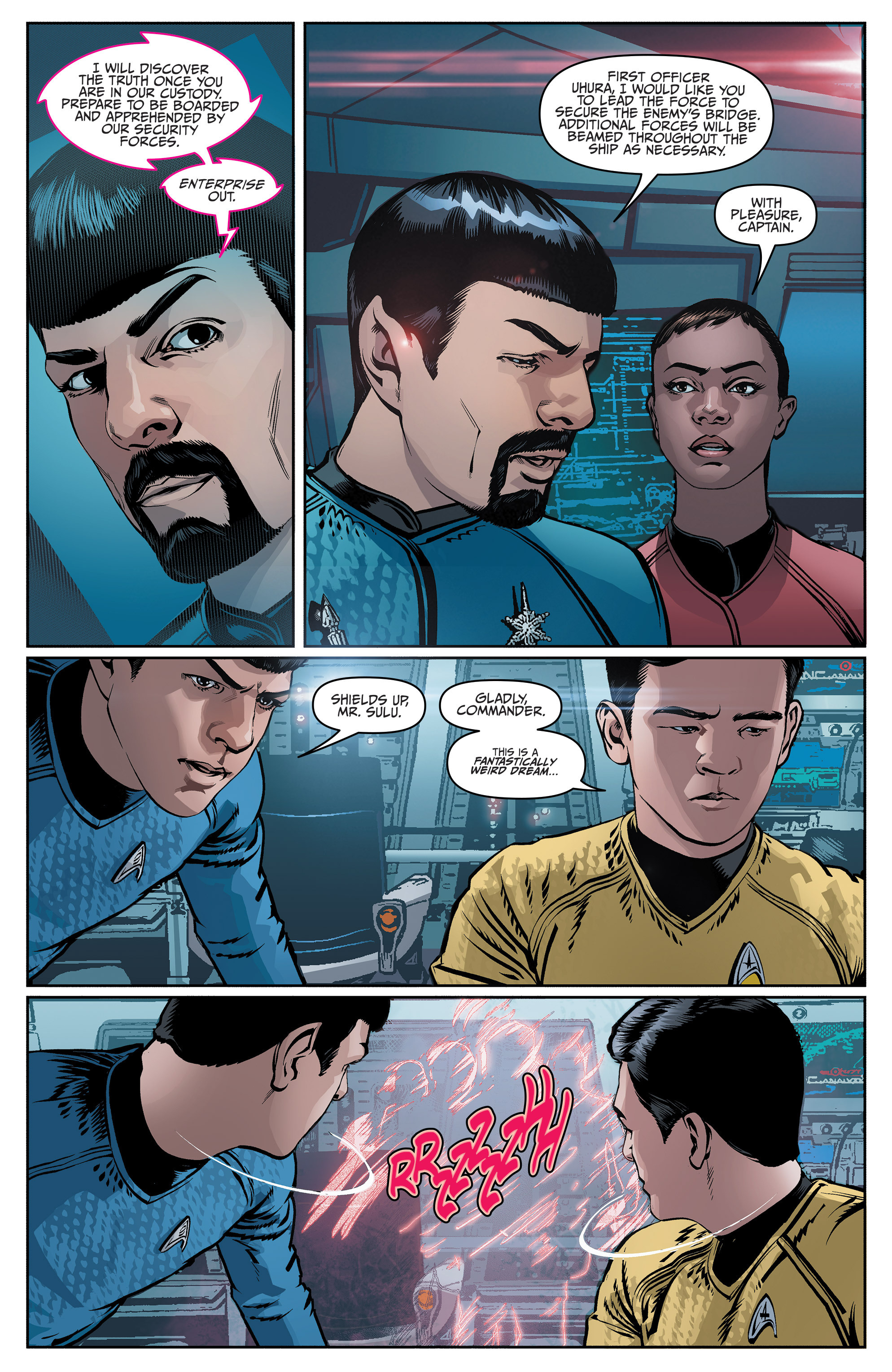 Read online Star Trek (2011) comic -  Issue #50 - 16