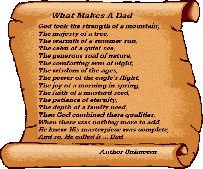 Fathers Day Poems with Images from Daughter and Son