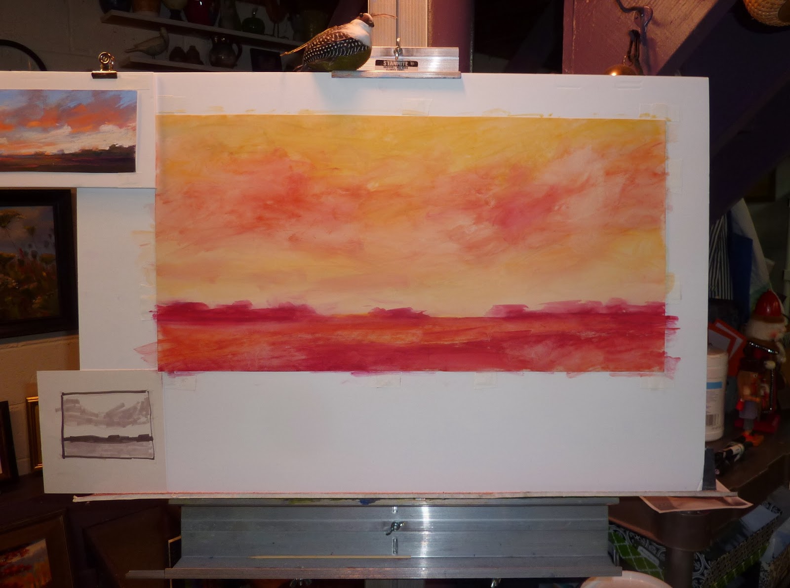 Painting My World Choosing an Underpainting Color