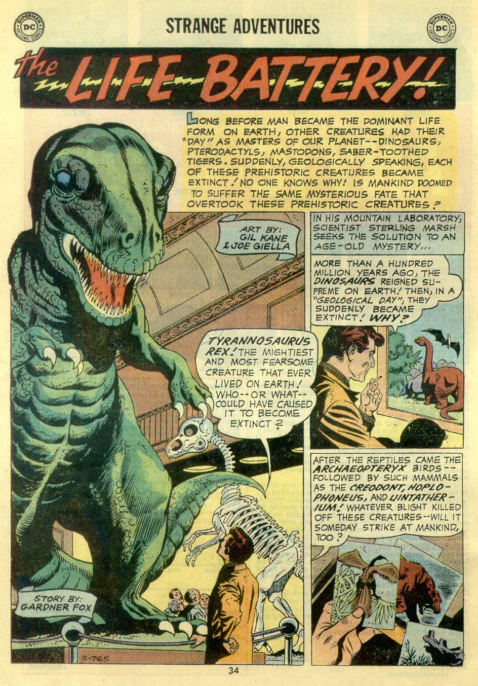 Read online Strange Adventures (1950) comic -  Issue #230 - 36