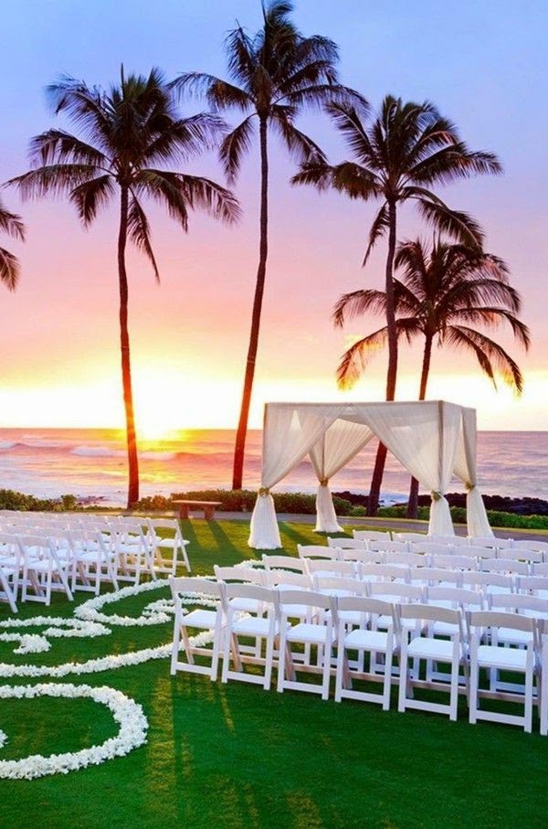 Romantic Wedding on dream beach
