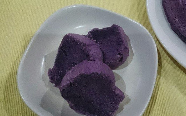 Resep kue bolu panggang ubi ungu