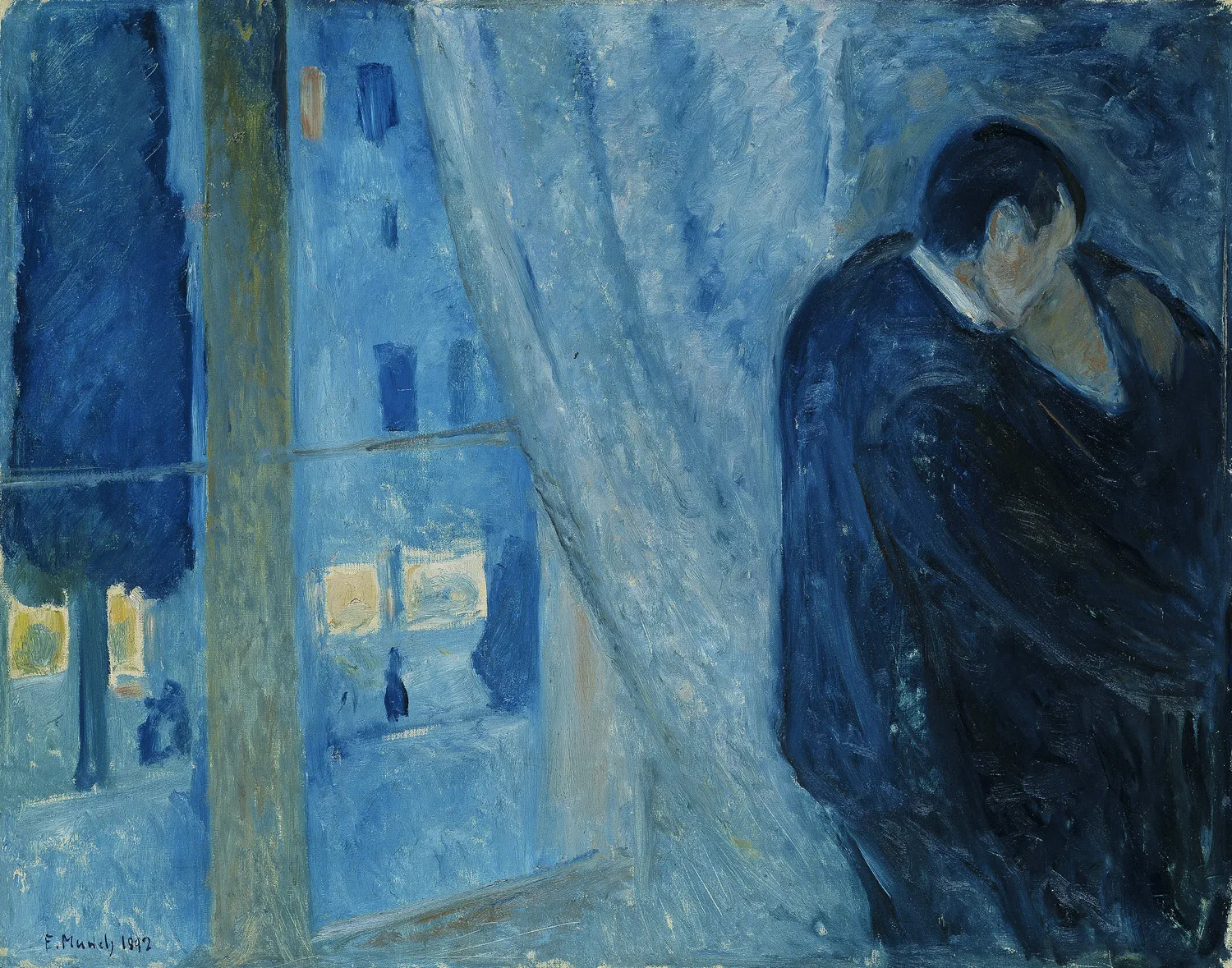 Edvard-Munch-Kiss-by-the-window-1892