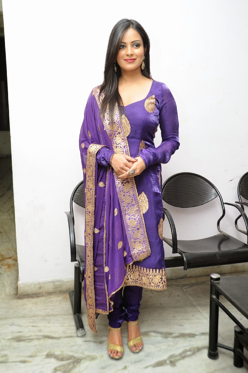 Akanksha Puri Stills in Ripped Jeans at Holi Celebration