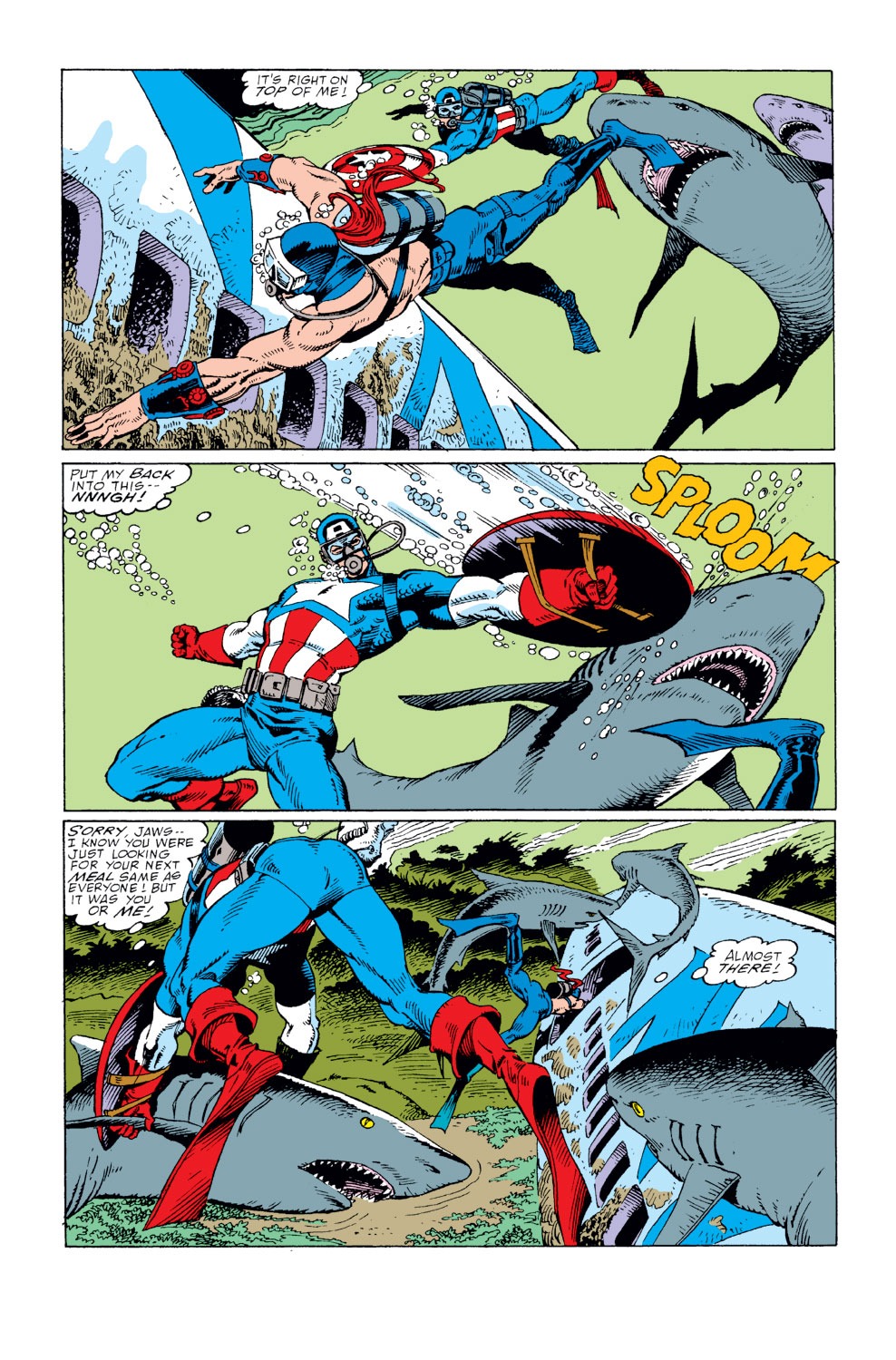 Read online Captain America (1968) comic -  Issue #360 - 4