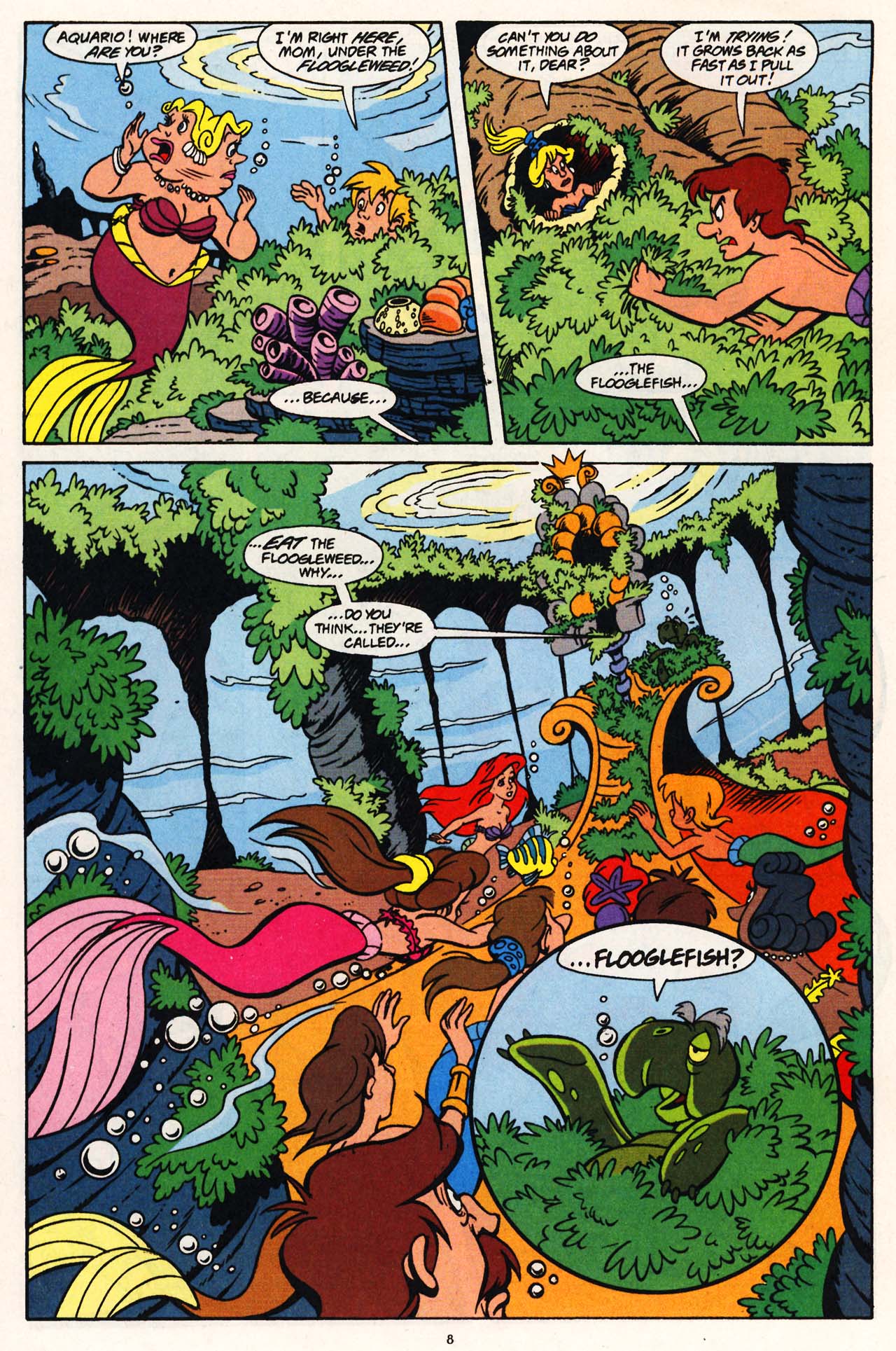 Read online Disney's The Little Mermaid comic -  Issue #7 - 10