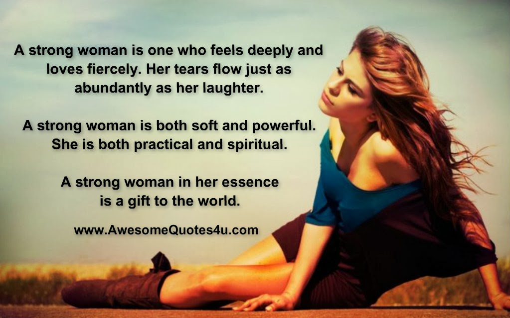 Awesome Quotes A Strong Woman